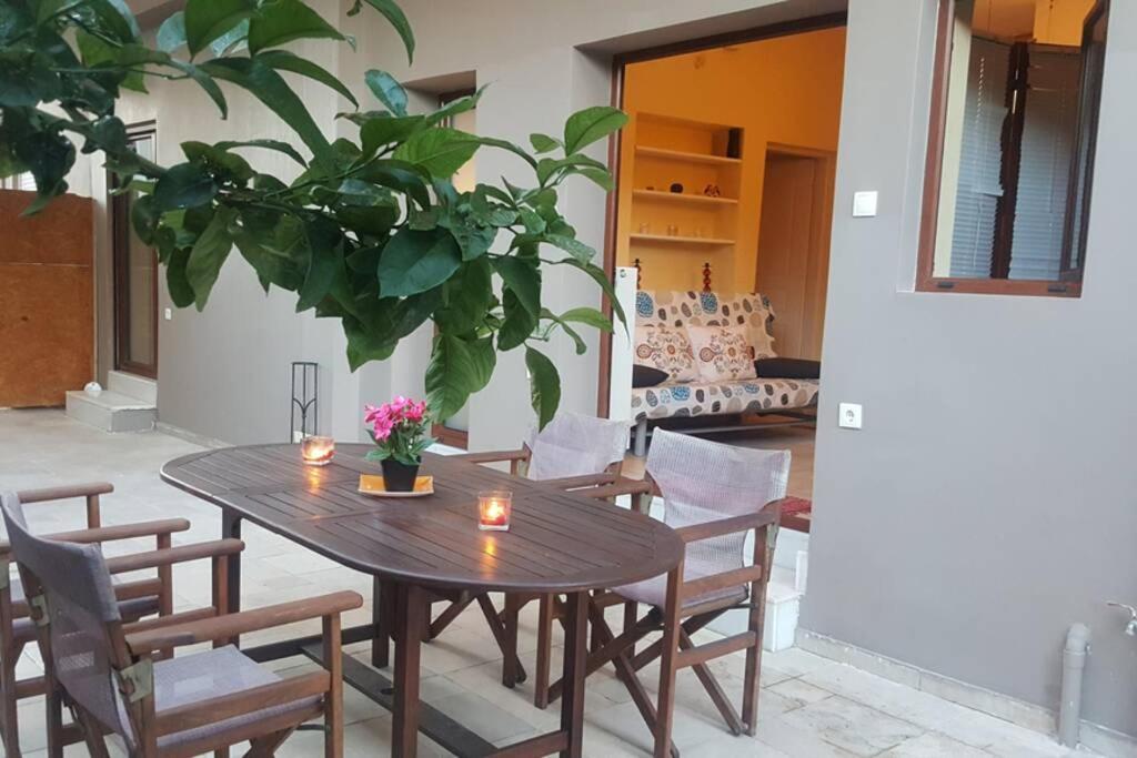 아테네 Quite House With Garden And Barbecue 아파트 외부 사진