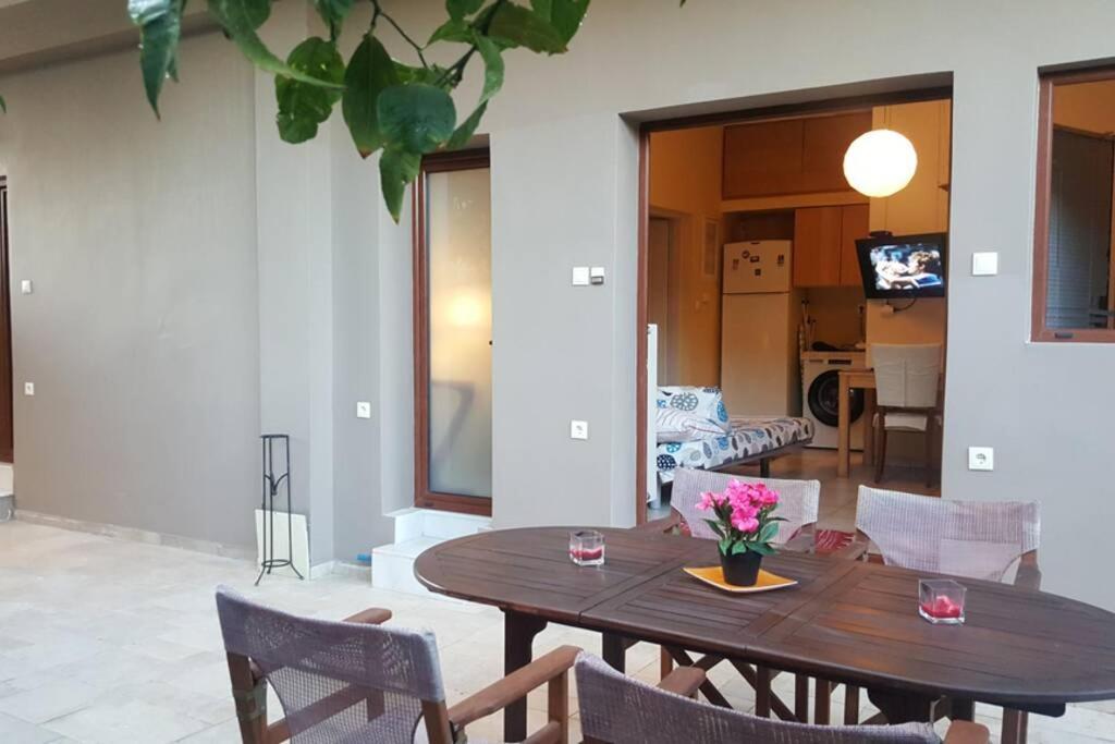 아테네 Quite House With Garden And Barbecue 아파트 외부 사진