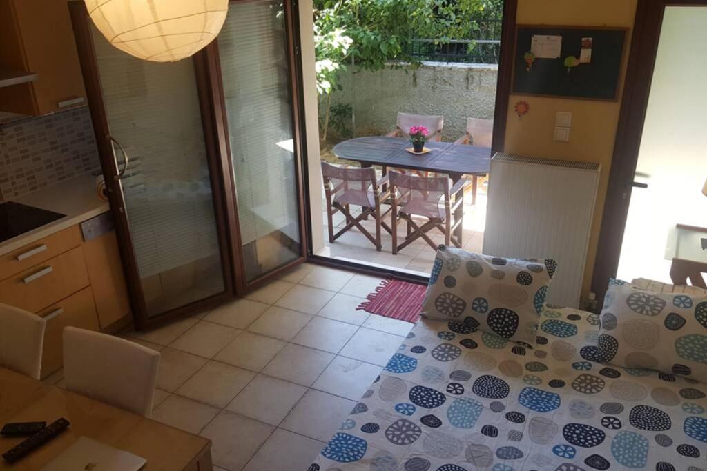 아테네 Quite House With Garden And Barbecue 아파트 외부 사진
